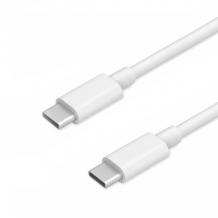 Оригинален кабел за зарядно за Samsung Note 20 Ultra / Type-C към Type-C - бял