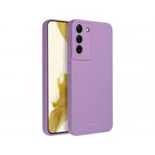 Силиконов калъф / гръб / кейс за Samsung S22 Ultra 5G - лилав със защита за камерата