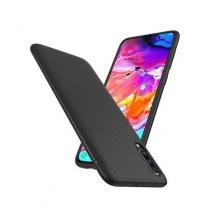 Силиконов калъф / гръб / TPU за Huawei Honor 8S - черен / carbon