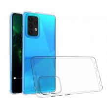 Луксозен силиконов калъф / гръб / TPU 2.0mm за Samsung A03s - прозрачен