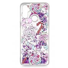 Луксозен твърд гръб 3D Water Case за Samsung A11