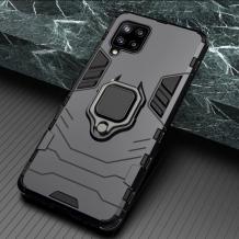 Силиконов гръб TPU кейс Hybrid Shockproof Case за Samsung A12 - черен