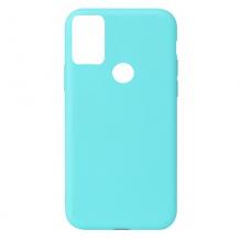 Силиконов калъф / гръб / TPU за Samsung A21s - мента / мат