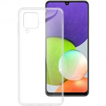 Луксозен силиконов калъф / гръб / TPU 2.0mm за Samsung A22 4G - прозрачен