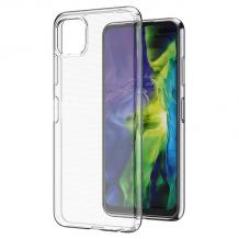Силиконов калъф / гръб / кейс TPU NORDIC Jelly Case за Samsung A22 5G - прозрачен
