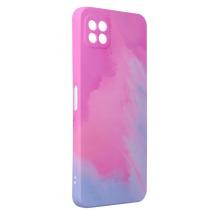Силиконов калъф / кейс / TPU Pop Case за Samsung A22 5G - розов / преливащ