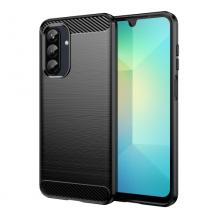Силиконов калъф / гръб / кейс за Samsung A26 5G / A17 - черен / carbon