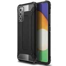 Силиконов кейс TPU Spigen Hybrid с твърда част за Samsung A32 4G - черен