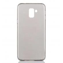 Ултра тънък силиконов калъф / гръб / TPU Ultra Thin за Samsung J6 Plus 2018
