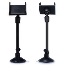 Универсална стойка за кола Car Mount за Samsung, LG, HTC, Sony, Nokia, Huawei, ZTE, Apple, Lenovo - черна / въртяща се на 360 градуса / 3.5" - 5.5"