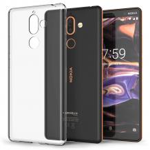 Ултра тънък силиконов калъф / гръб / TPU Ultra Thin за Nokia 8 Sirocco - прозрачен