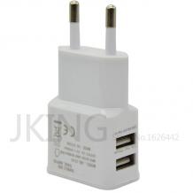 Зарядно устройство 100-240V / 50-60Hz / с два USB порта 5V - 2A