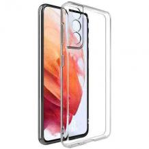 Силиконов калъф / гръб / TPU Camera Protection за Samsung S21 FE 5G - прозрачен