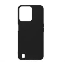 Силиконов калъф / гръб / TPU кейс за Realme C31 - черен / мат