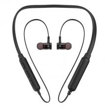 Стерео Bluetooth / Wireless Neckband слушалки AWEI G10BL /sport/ - черни