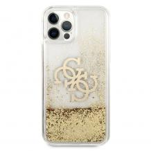 Оригинален гръб 3D Guess Glitter Case за Apple iPhone 12 / 12 Pro 6.1''