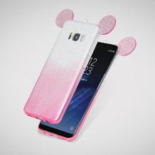 Луксозен силиконов калъф / гръб / TPU 3D за Samsung S8 G950