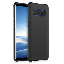 Силиконов гръб TPU Hybrid с твърда част за Samsung Note 8 N950 - черен