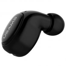 Bluetooth слушалка USAMS Mini LJ001 Bluetooth Earphone Headset - черен