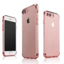 Прозрачен / Rose Gold кант