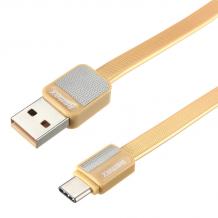 Оригинален USB кабел REMAX Platinum RC-044i 1m / USB Charging Data Cable за Apple iPhone 5 / iPhone 5S / iPhone SE / iPhone 6 / iPhone 6 Plus / iPhone 7 / iPhone 7 Plus