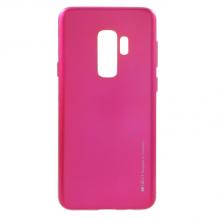 Луксозен силиконов калъф / гръб / TPU MERCURY i-Jelly Case Metallic Finish за Samsung S9 Plus G965