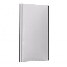 Ултра тънка универсална външна батерия Xiaomi / Universal Power Bank Slim Charge Xiaomi / Micro USB Data Cable 12000mAh - сребриста