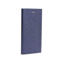 Кожен калъф Bravo Book със стойка за Samsung J5 2016 J510 - тъмно син / Flexi
