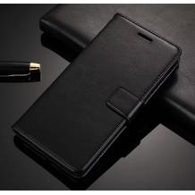 Луксозен кожен калъф Flip тефтер със стойка за Samsung S9 Plus G965 - черен