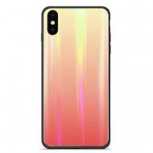 Луксозен стъклен твърд гръб Aurora за Samsung A40