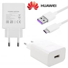 Оригинално зарядно устройство Huawei Super Charge Type-C 220V 4.5V 5A