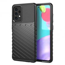 Луксозен силиконов калъф / гръб / TPU Bozzy Rugged за Samsung A32 4G - черен