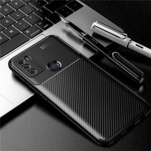 Луксозен силиконов калъф / гръб / TPU Auto Focus за Motorola Moto G50 - черен / Carbon