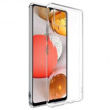 Силиконов калъф / гръб / TPU NORDIC Jelly Case за Samsung A42 5G - прозрачен