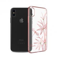 Прозрачен / Rose Gold кант / Bamboo
