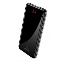 Универсална външна батерия USAMS PB5 / Universal Dual USB Digital Display Power Bank USAMS PB5 10000mAh - черна