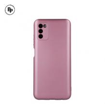 Силиконов калъф / гръб / Metallic Cover кейс за Samsung A34 Pink - розов