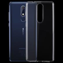 Силиконов калъф / гръб / TPU NORDIC Jelly Case за Nokia 3.1 2018 - прозрачен