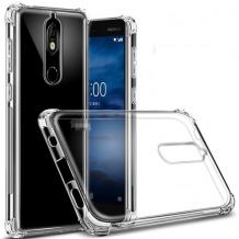 Удароустойчив ултра тънък силиконов калъф / гръб / TPU за Nokia 6 2017 - прозрачен