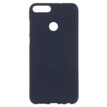 Луксозен силиконов калъф / гръб / TPU Mercury GOOSPERY Soft Jelly Case за Huawei P Smart - тъмно син