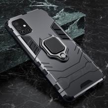 Силиконов гръб TPU Hybrid Shockproof Case за Samsung S20 FE - черен