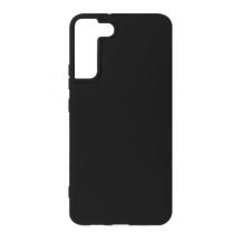 Силиконов калъф / кейс / TPU за Samsung S22 5G - черен / мат