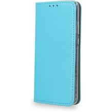 Кожен калъф Magnet Case със стойка за Samsung J6 2018 - син