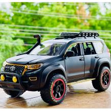 Метален Джип с отварящи се врати капаци светлини и звуци Toyota Prado SUV 1:24