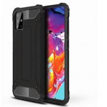 Силиконов гръб TPU Spigen Hybrid с твърда част за Samsung A71 - черен