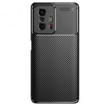 Луксозен силиконов калъф / гръб / TPU Auto Focus за Xiaomi 11T 5G - черен / Carbon
