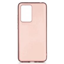 Силиконов калъф / гръб / кейс за Xiaomi 12 / 12X - Rose Gold / мат