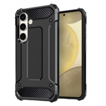 Силиконов гръб TPU Spigen Hybrid с твърда част за Samsung A05s - черен