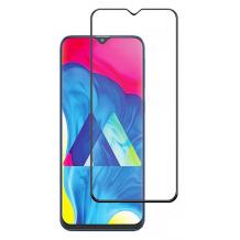 3D full cover Tempered glass screen protector Samsung A30 / Извит стъклен скрийн протектор Samsung A30 - черен