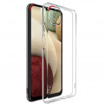 Луксозен силиконов калъф / гръб / TPU 2.0mm за Samsung A12 - прозрачен